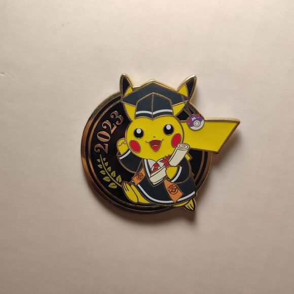 Pokemon Graduation Pin Nintendo | Jewelry | Pokemon Tcg Pikachu 223 Graduation Enamel Pin ...